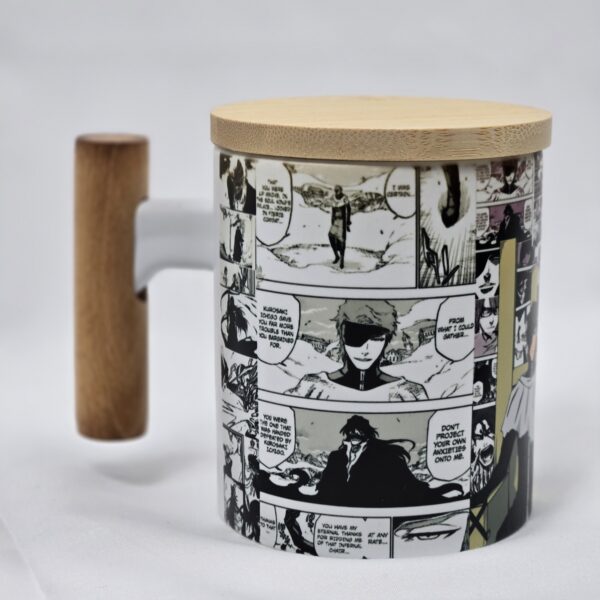 Aizen Sousuke Wooden Mug