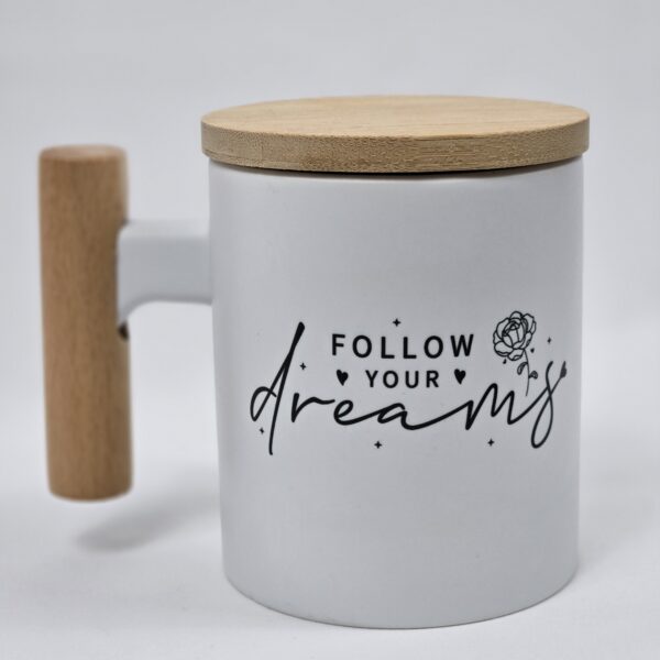 Follow your dream Wooden Mug