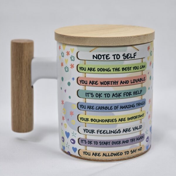 Motivations Wooden Mug